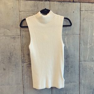 NWT Anthropologie sleeveless turtleneck